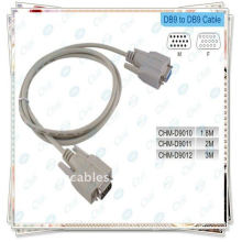 DB9 cable 9pin Male to Female Serial Extension Cable